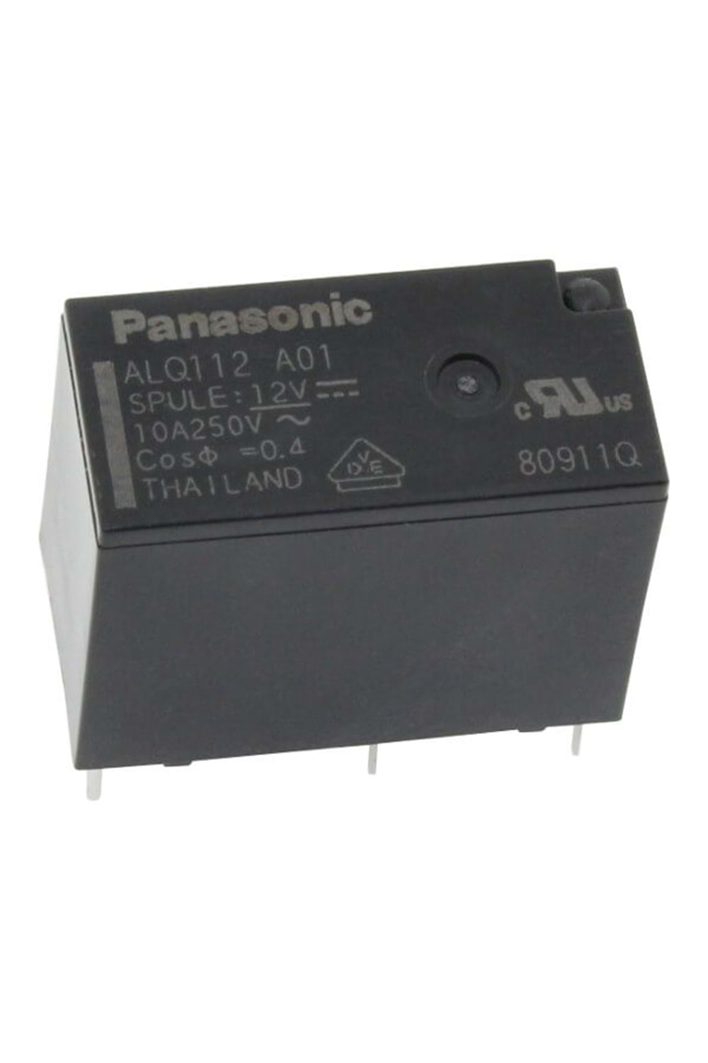 ALQ112A01 - RELAY POWER 10A 12VDC 1FORMC