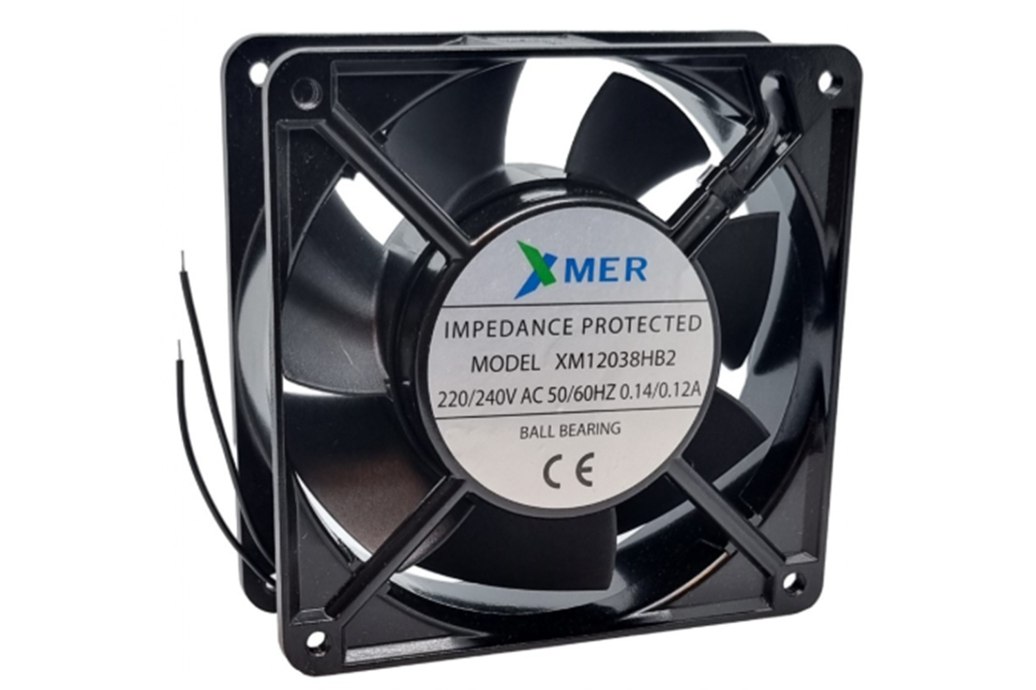 120X120X38mm 220V 2P 0.14A XMER FAN