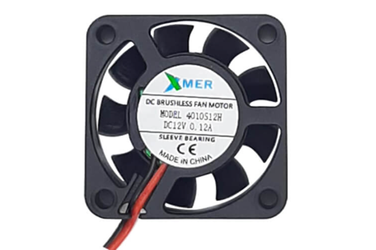 40X40X10mm 12V 2P 0.10A XMER FAN