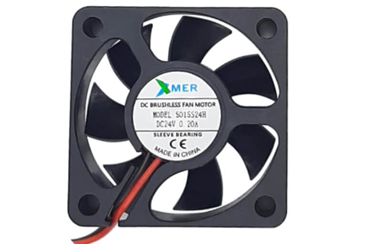 50X50X15mm 24V 2P 0.10A XMER FAN
