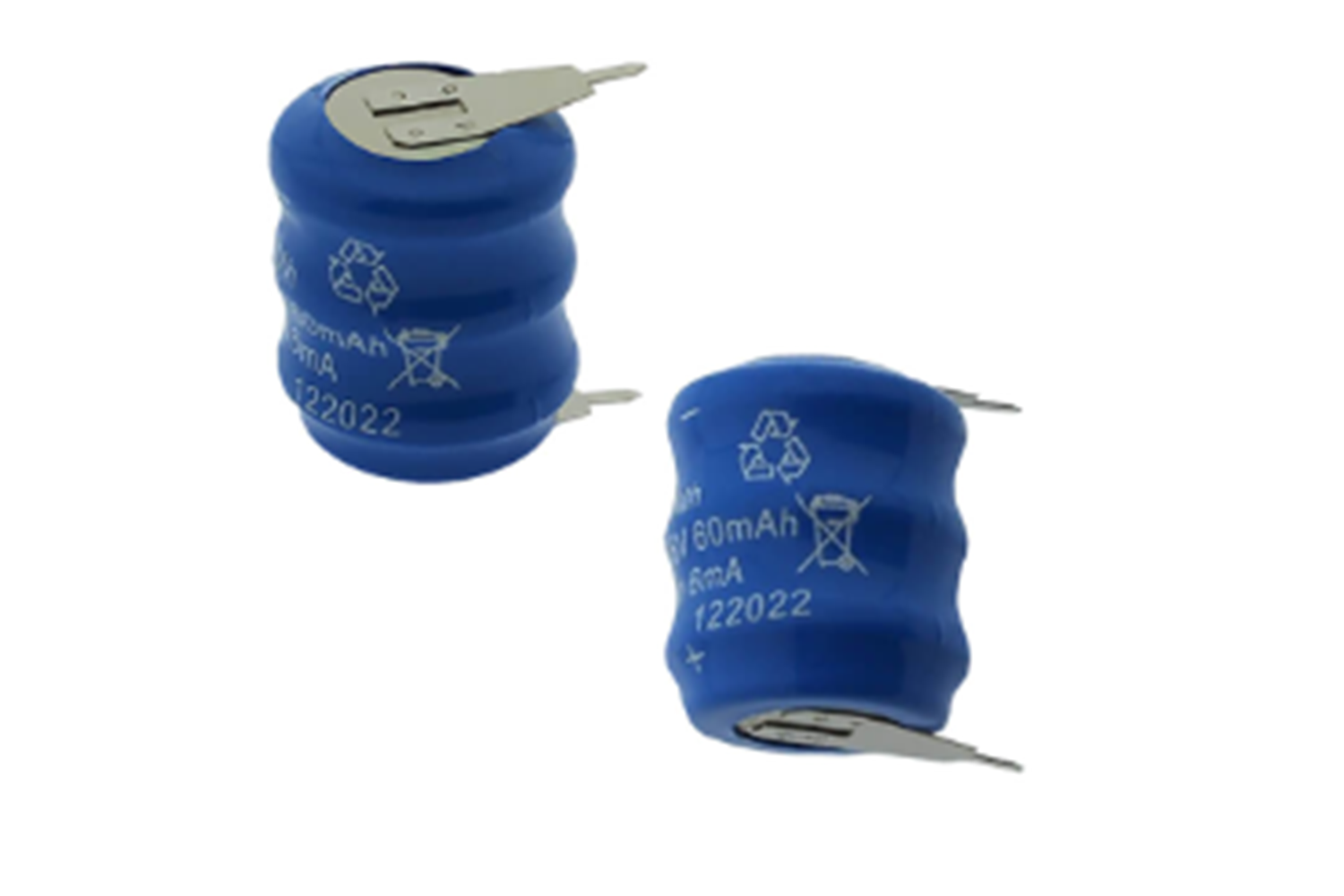 ZAB-M60-MAH-3.6V - BATTERY 3.6V 60mAh NI-MH 2PIN