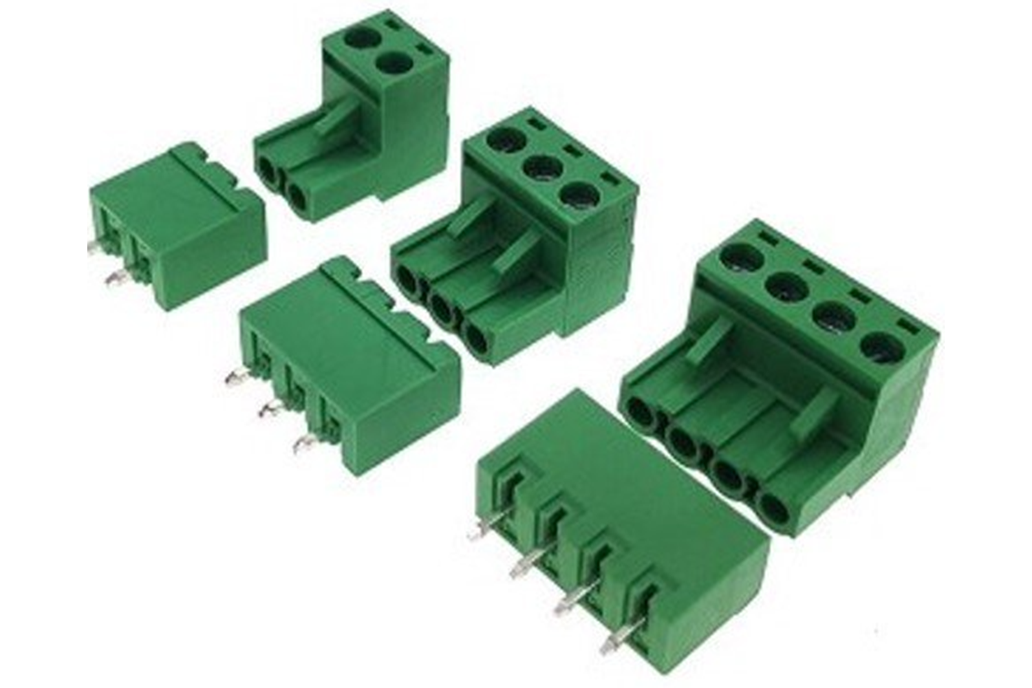 2EDGK+2EDGV-5.08-17P - 5.08MM 17PIN DİŞİ+ERKEK 180' TAKIM KLEMENS