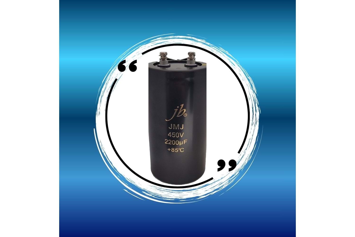 JMJ2W222M32007601430 - E-cap 2200uF 450V +/-20% 76x143mm P:32mm
