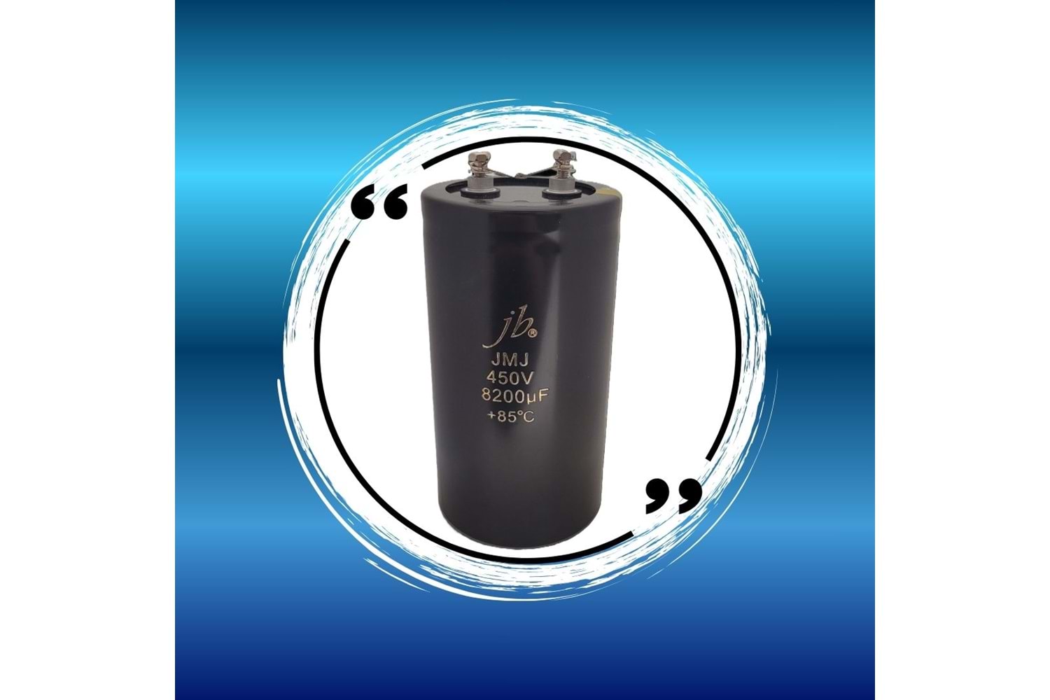 JMJ2W822M32007601430 - E-cap 8200uF 450V +/-20% 76x143mm P:32mm