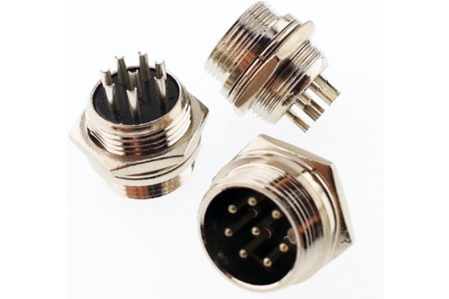 MIC KONNEKTOR ERKEK 8PIN