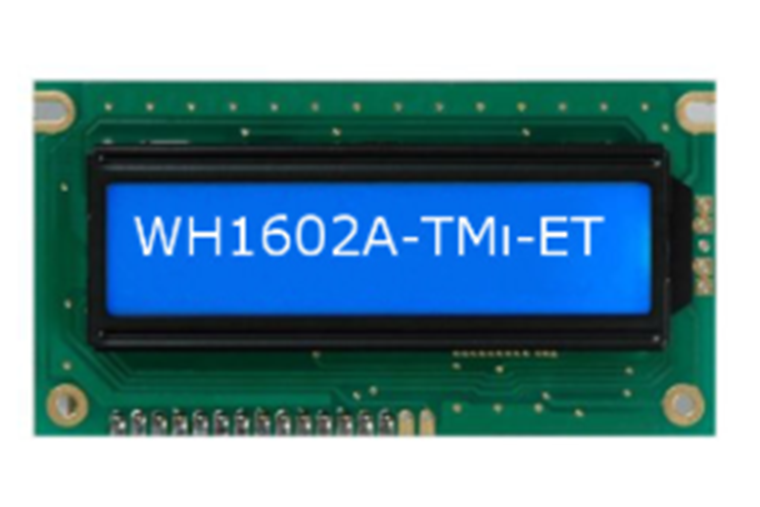 WH1602A-TMI-ET#020 - LCD CHARACTER 16X2 STN NEGATIVE BLUE 5V