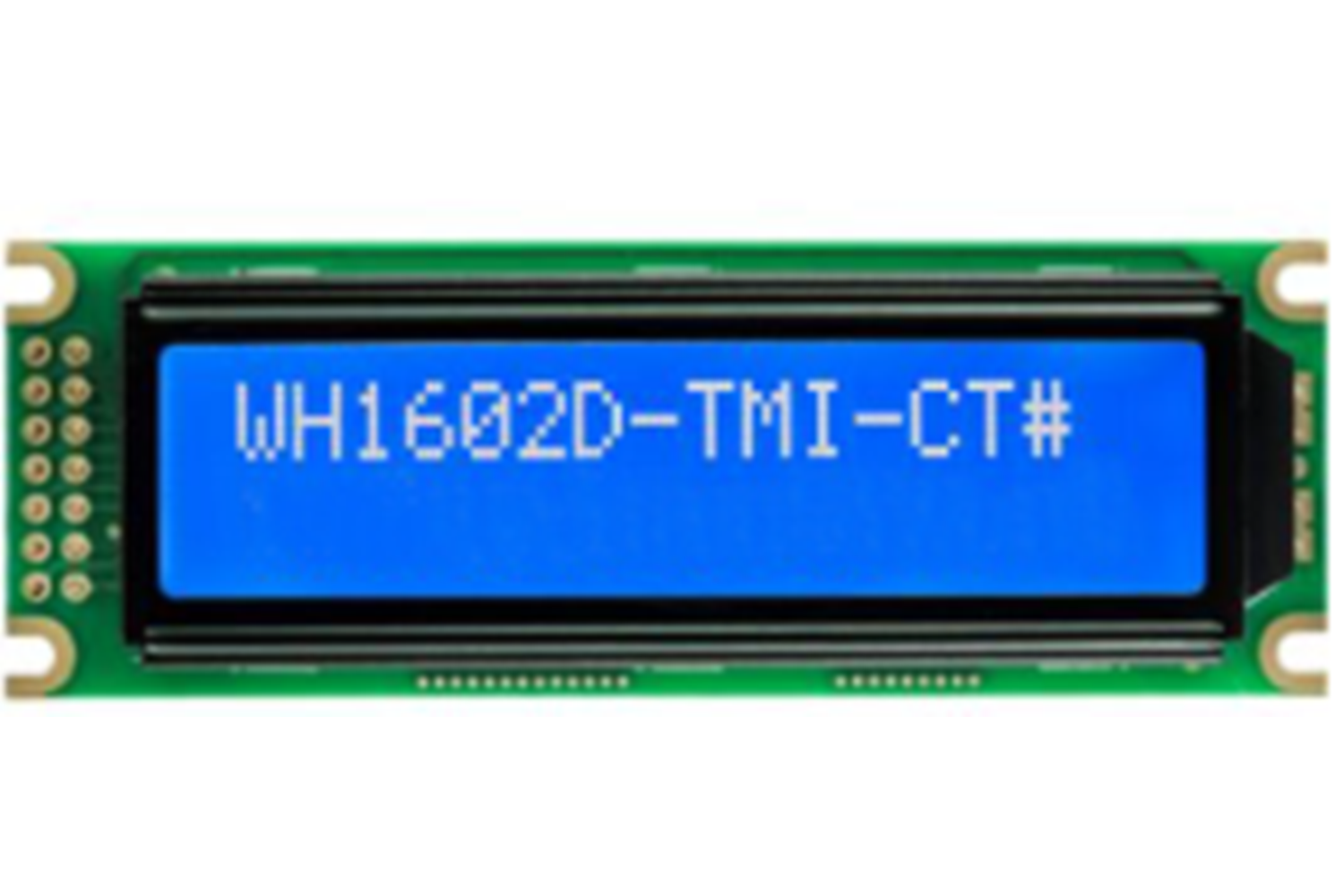 WH1602D-TMI-CT# - LCD CHARACTER 16X2 STN NEGATIVE BLUE 5V