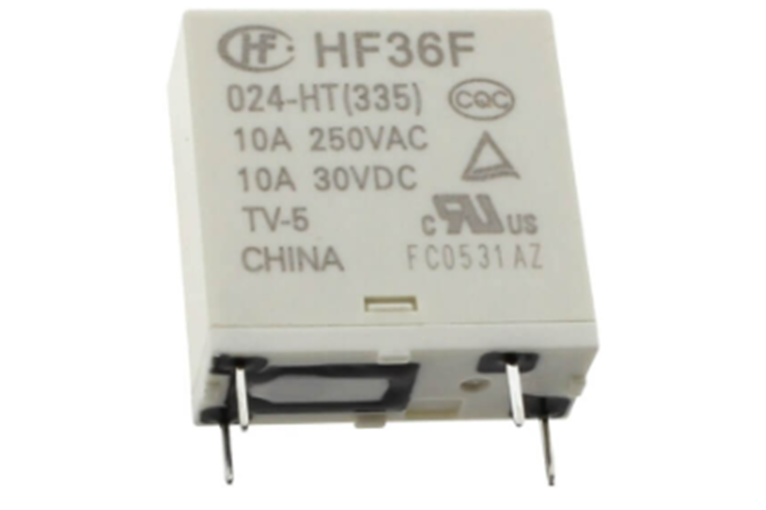 HF36F/024-HT(335) - RELAY 5A 24VDC 11x24x25mm