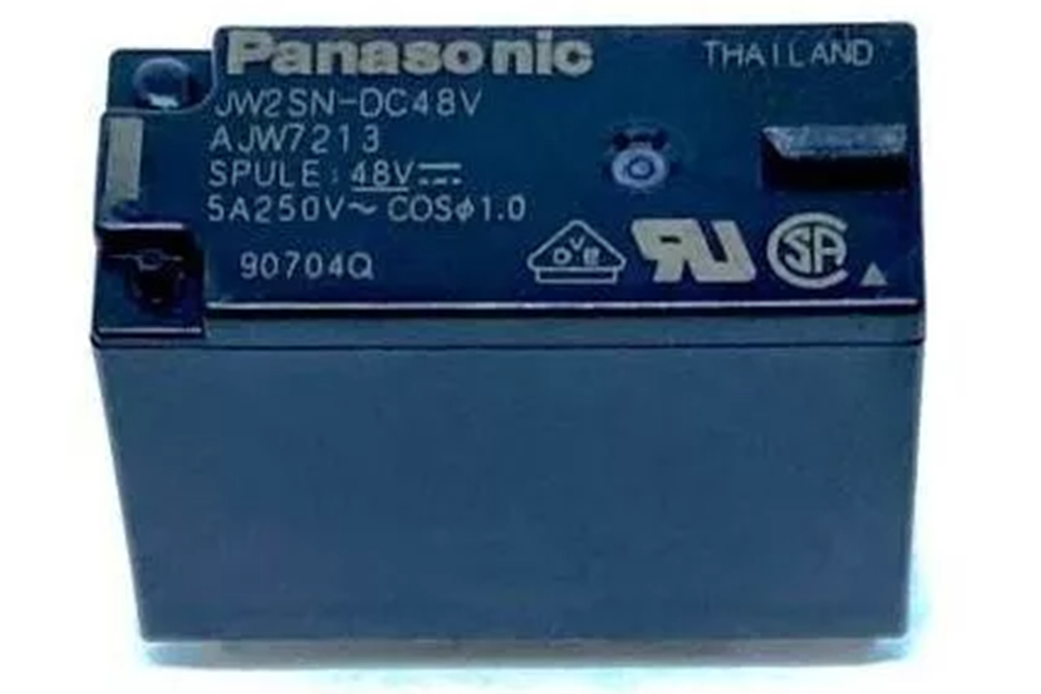 JW2SN-DC48V - RELAY POWER 5A 48VDC 2P PANASONIC