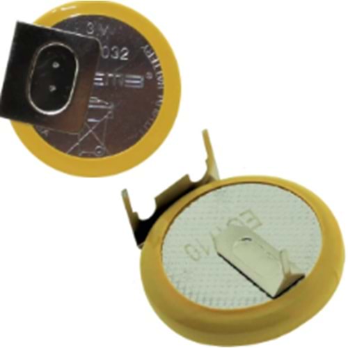 CR2032-VAY3-A10700 - BATTERY 3V LITHIUM 3PIN YATAY EEMB