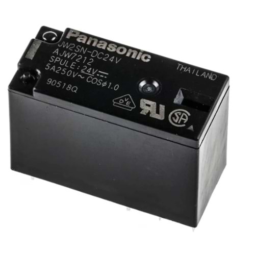 JW2SN-DC24V - RELAY POWER 5A 24VDC 2P PANASONIC