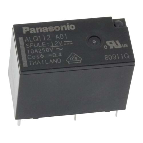 ALQ112A01 - RELAY POWER 10A 12VDC 1FORMC