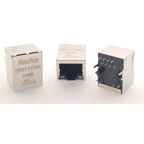 HR911105A - MODULAR JACK THT R/A 8P8C (RJ45,Ethernet) GRAY