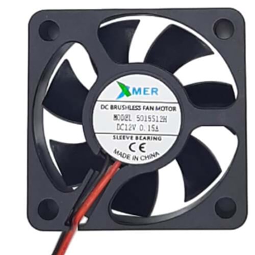 50X50X10mm 12V 2P 0.15A XMER FAN