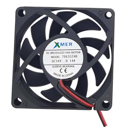 70X70X15mm 24V 2P 0.10A XMER FAN