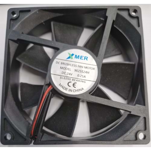 92X92X25mm 24V 2P 0.25A XMER FAN