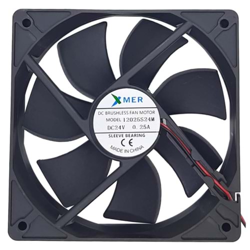 120X120X25mm 24V 2P 0.40A XMER FAN