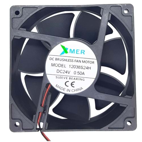 120X120X38mm 24V 2P 0.40A XMER FAN