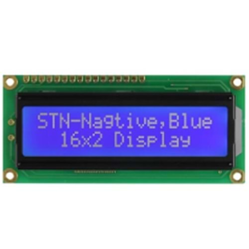 WH1602B-TMI-CT# - LCD CHARACTER 16X2 STN NEGATIVE BLUE 5V