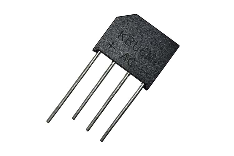 KBU6M - 6 AMPER 1000V DİYOD