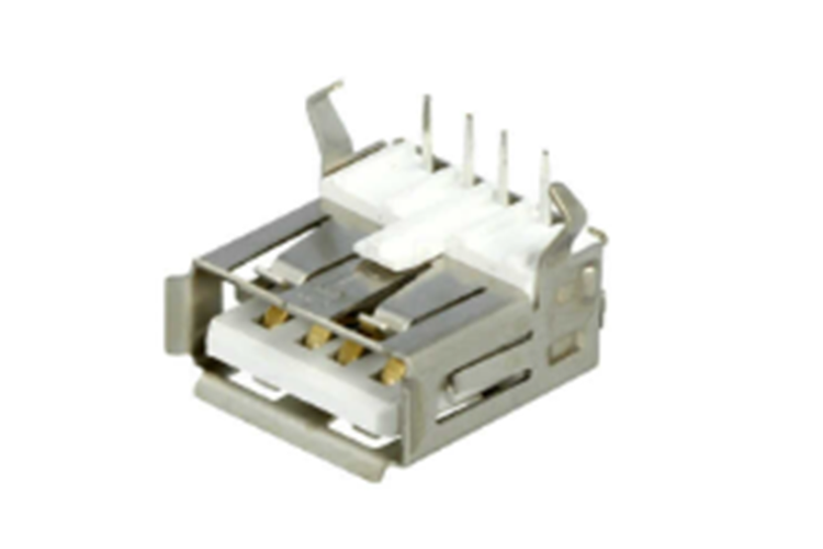 DS1095-WNR0 - CONNECTOR USB A TYPE RIGHT ANGLE 90C CONNFLY