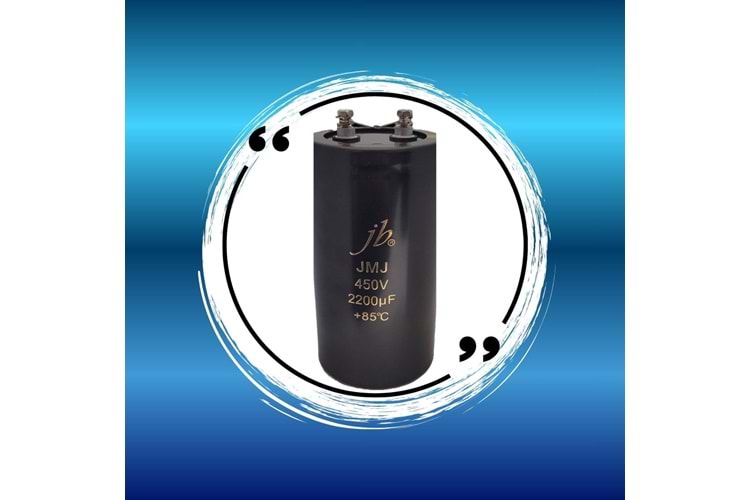 JMJ2W222M32007601430 - E-cap 2200uF 450V +/-20% 76x143mm P:32mm