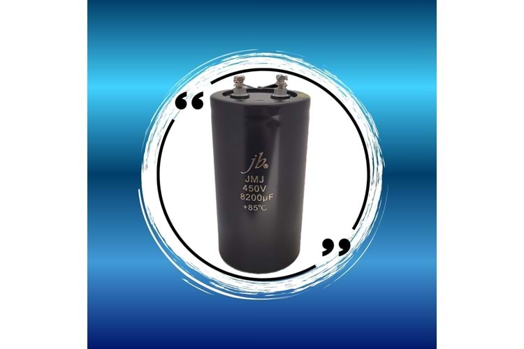 JMJ2W822M32007601430 - E-cap 8200uF 450V +/-20% 76x143mm P:32mm