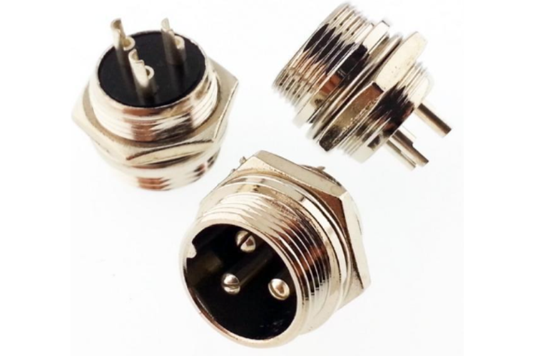 MIC KONNEKTOR ERKEK 3PIN