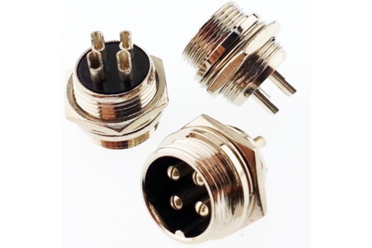 MIC KONNEKTOR ERKEK 4PIN