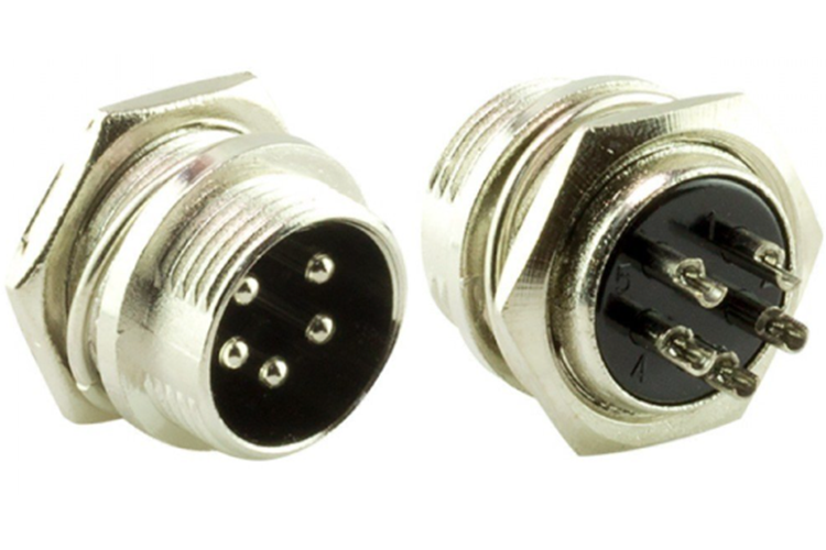 MIC KONNEKTOR ERKEK 5PIN