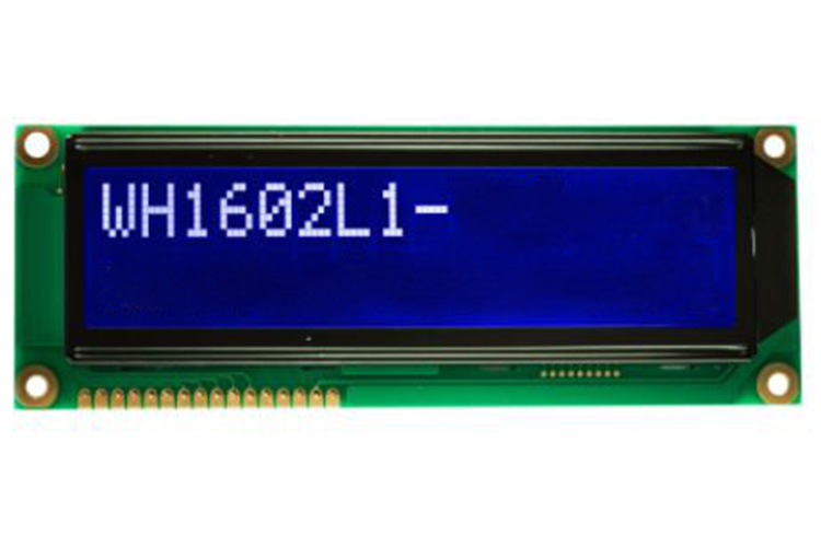 WH1602L1-TMI-CT# - LCD CHARACTER 16X2 STN NEGATIVE BLUE 5V