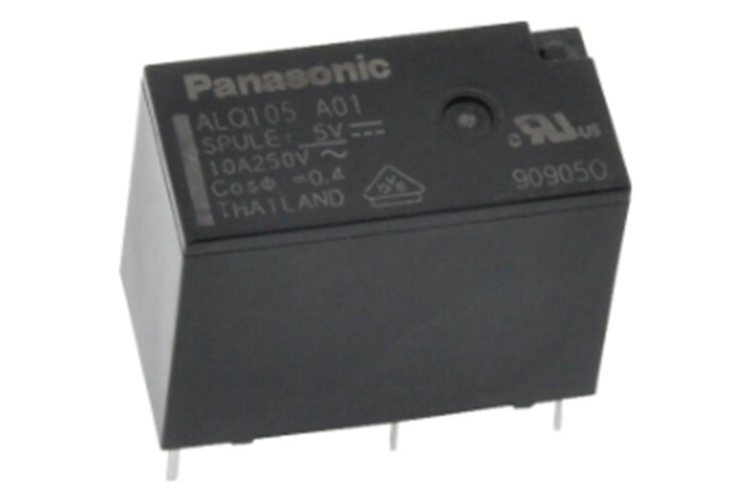 ALQ105A01 - RELAY POWER 10A 5VDC 1FormC PANASONIC
