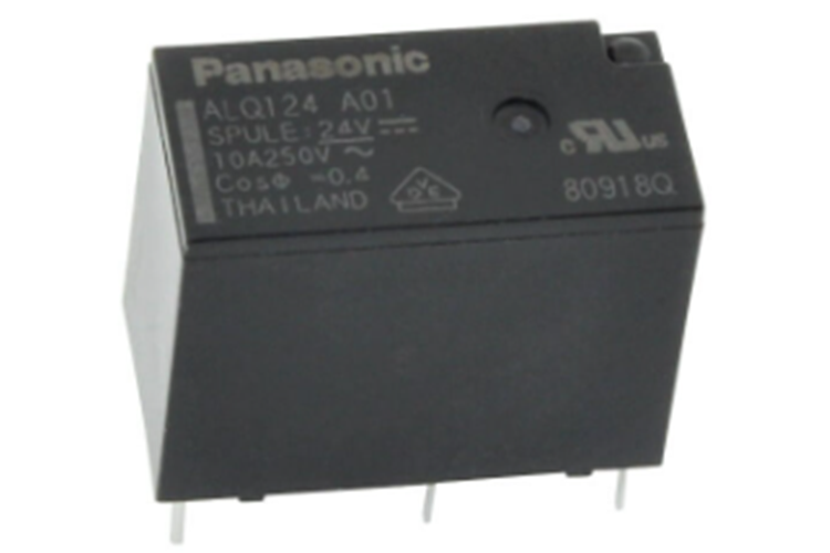ALQ124A01 - RELAY POWER 10A 24VDC 1FormC PANASONIC