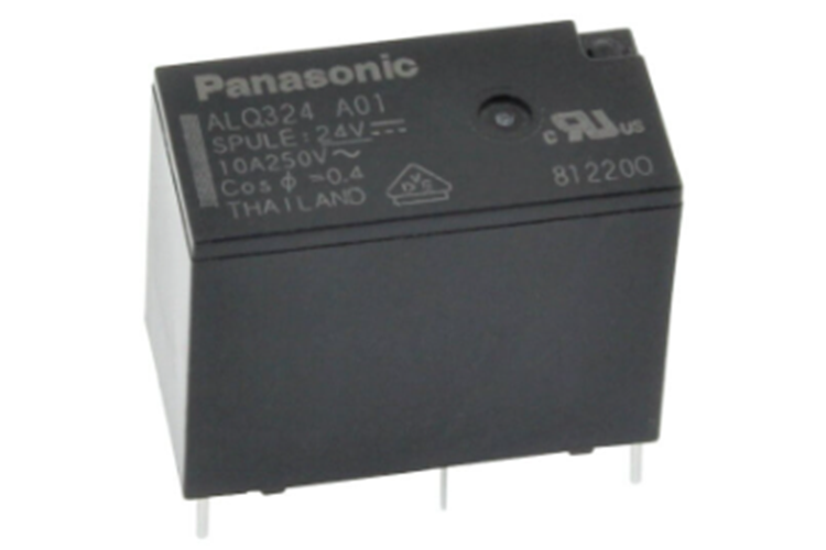 ALQ324A01 - RELAY POWER 10A 24VDC 1FormA PANASONIC