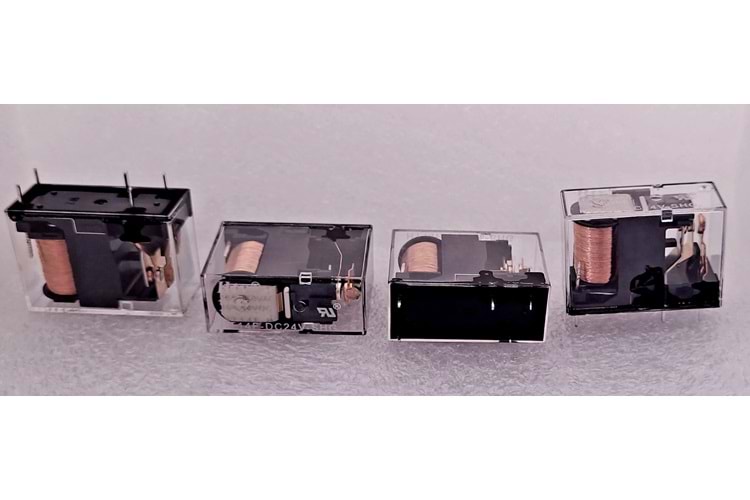 HT14F-DC24V 10A 5PIN ŞEFFAF RÖLE