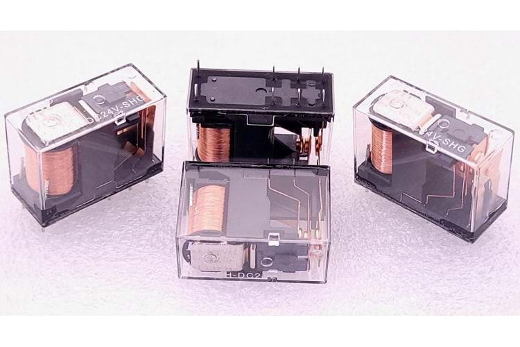 HT14FH-DC24V 16A 8PIN ŞEFFAF RÖLE