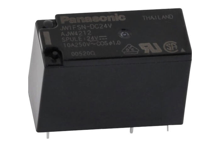 JW1FSN-DC24V - RELAY POWER 10A 24VDC 1FormC