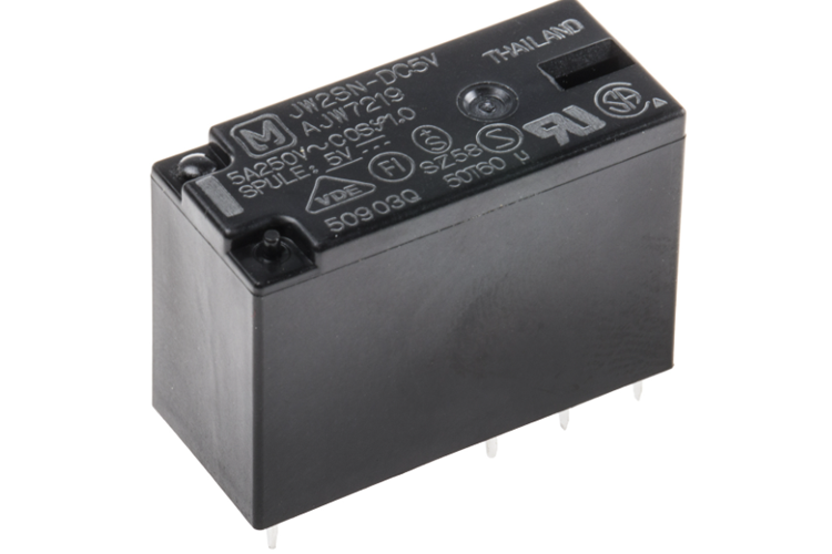JW2SN-DC5V - RELAY POWER 5A 5VDC 2P PANASONIC
