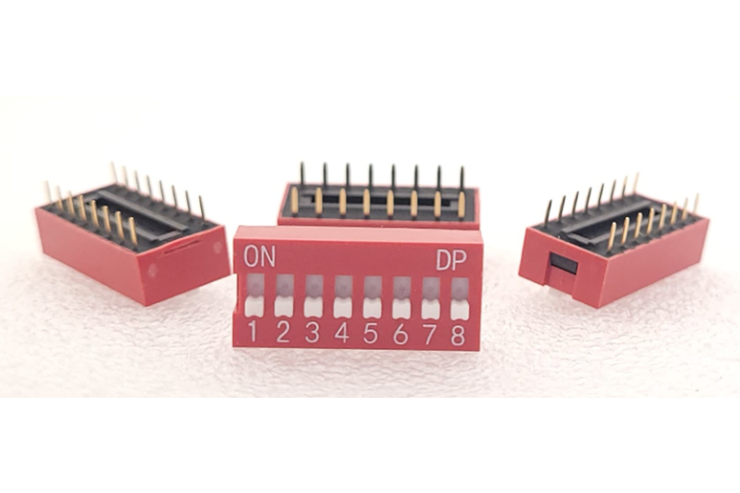 8PIN RED DIP SWITCH