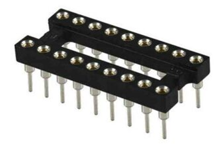 IC-2.54-7.62-18PIN PRC ENTEGRE SOKETİ