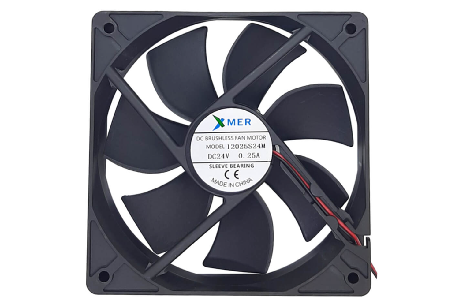 120X120X25mm 24V 2P 0.40A XMER FAN