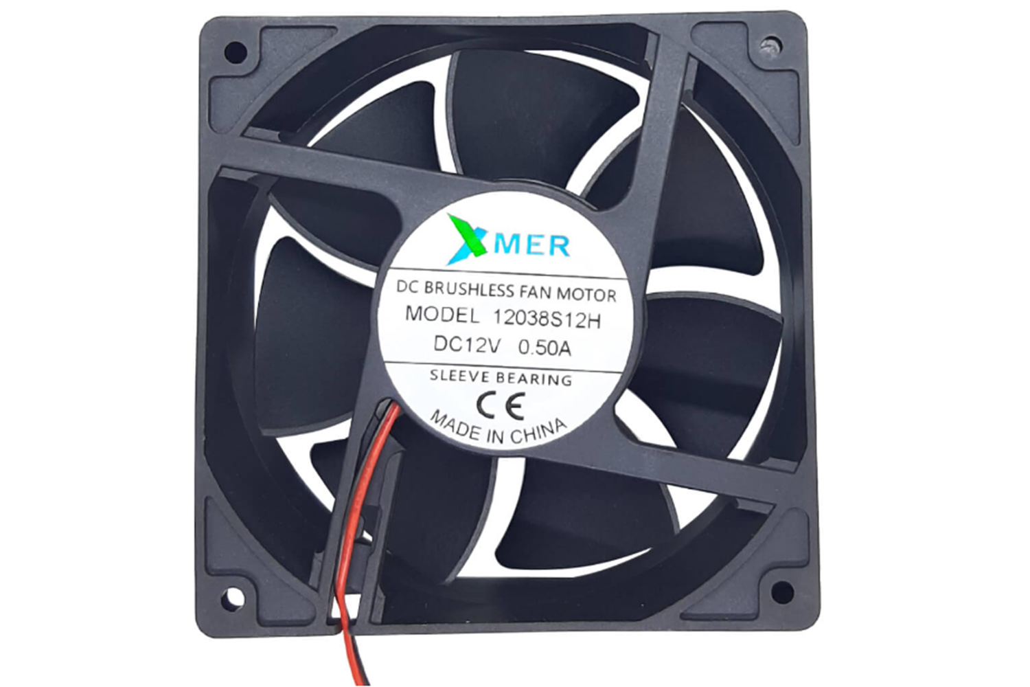 120X120X38mm 12V 2P 1A XMER FAN