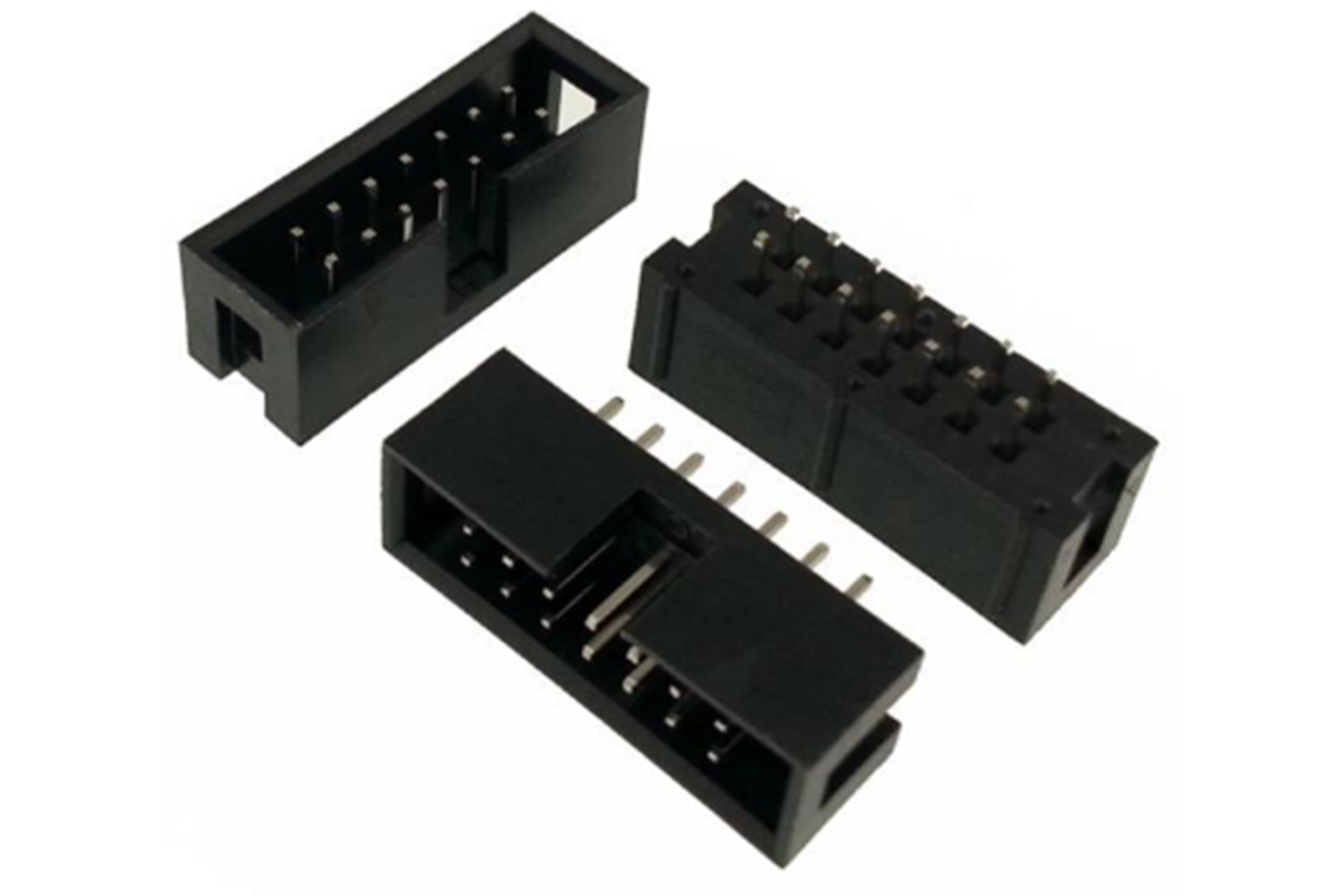 KONNEKTOR BOX HEADER 180' 14 PIN