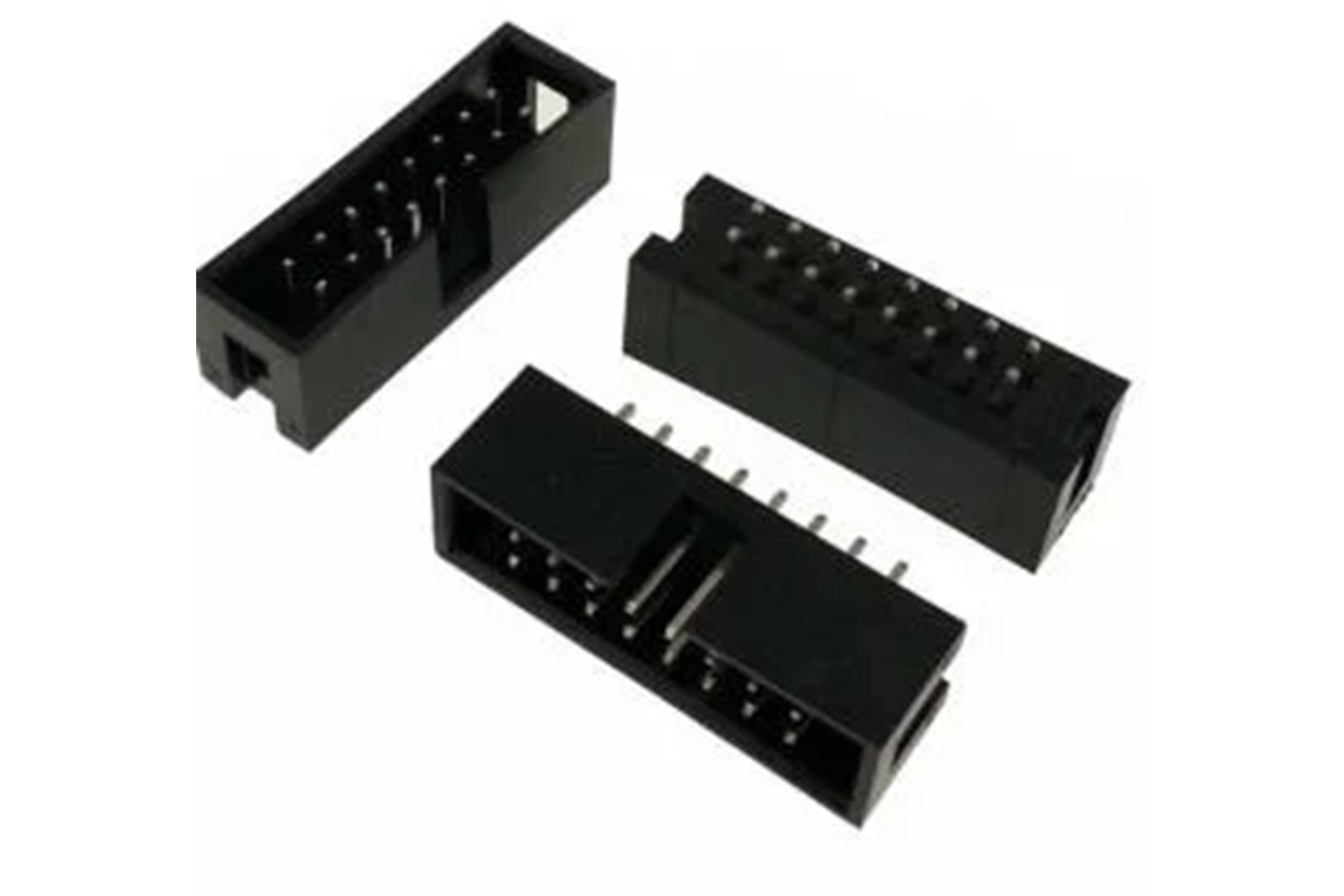 KONNEKTOR BOX HEADER 180' 16 PIN