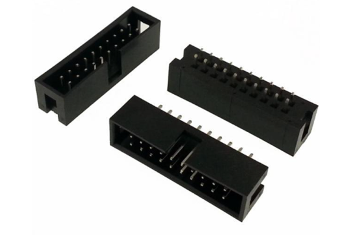 KONNEKTOR BOX HEADER 180' 20 PIN