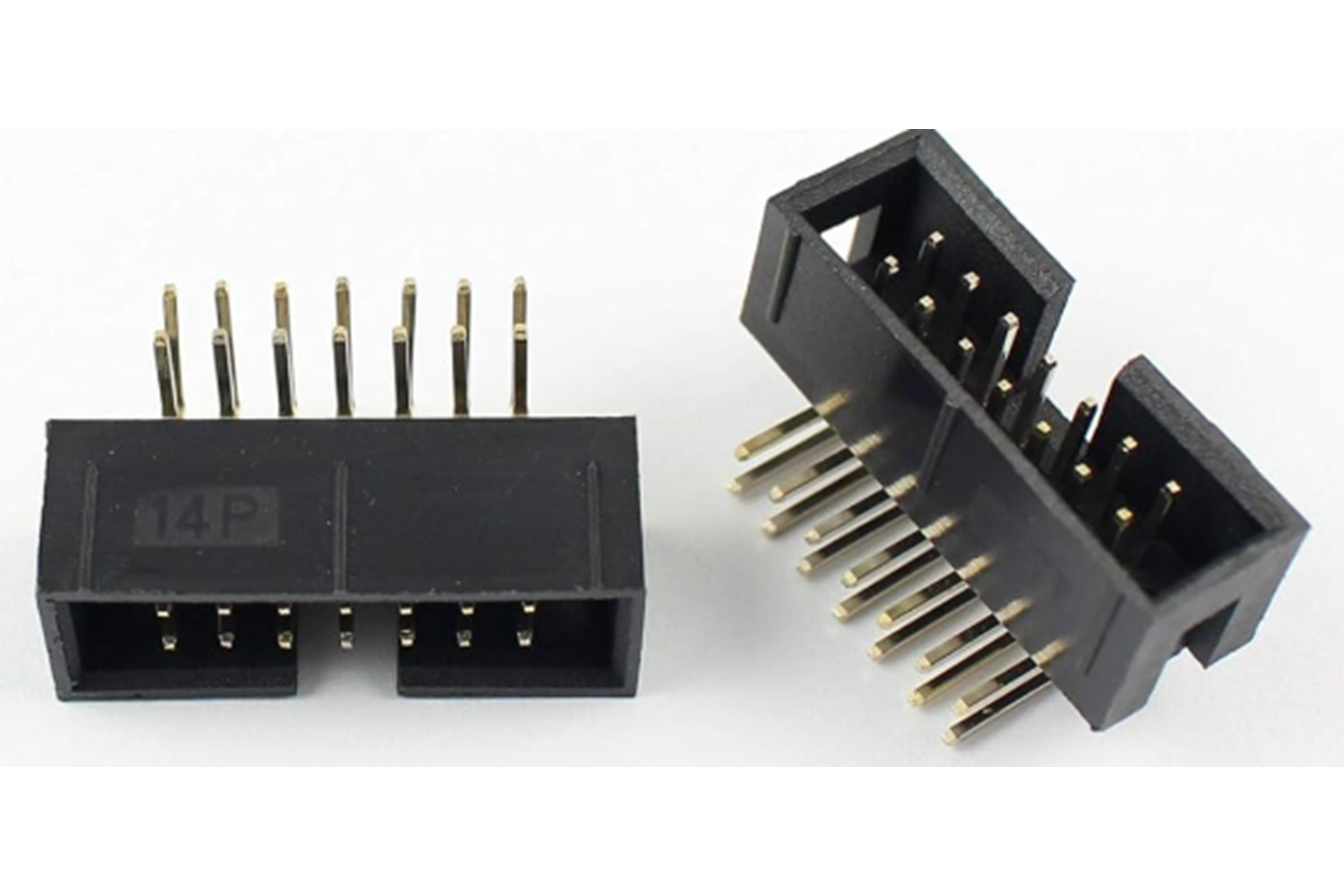 KONNEKTOR BOX HEADER 90' 14 PIN