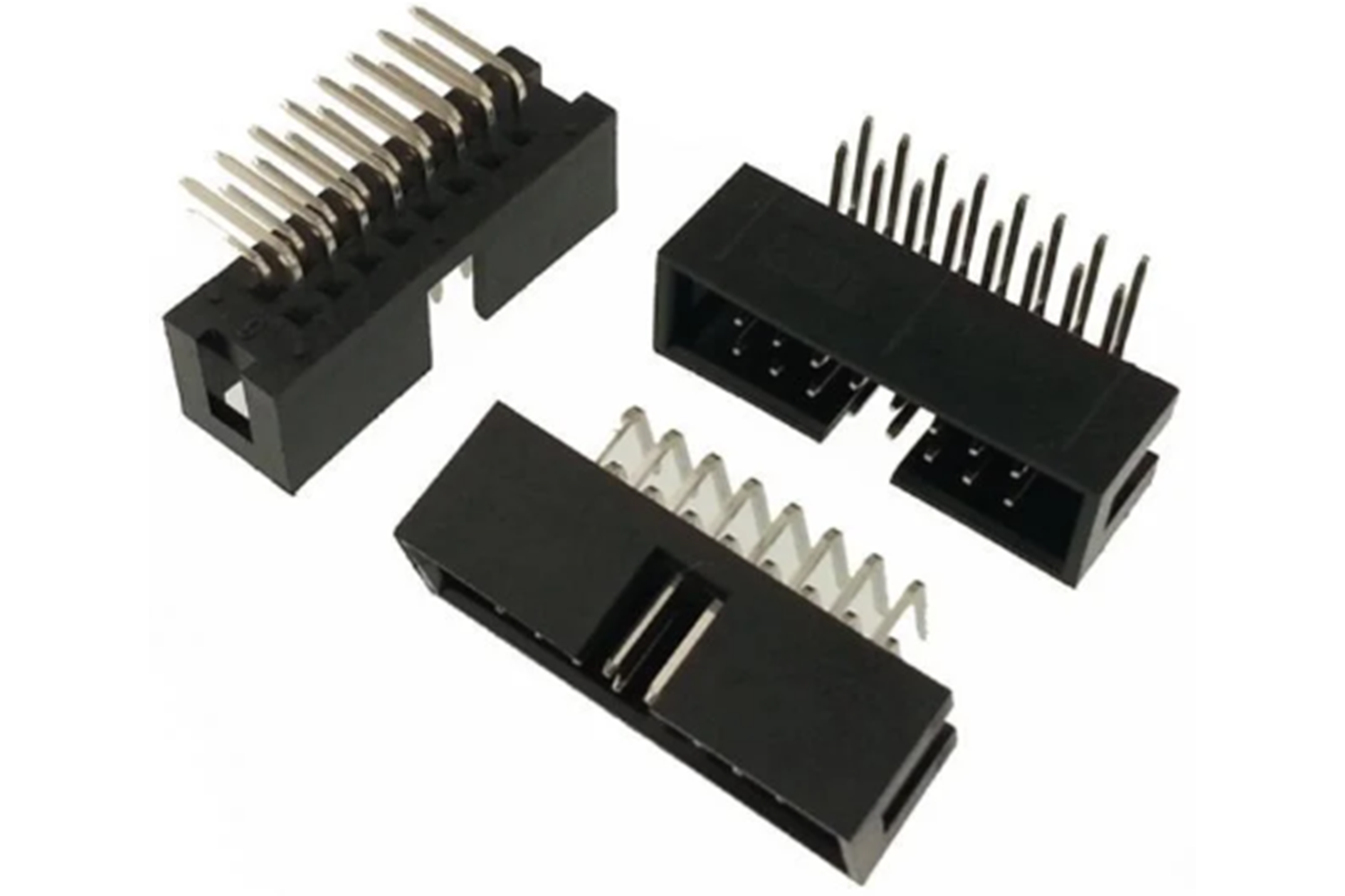 KONNEKTOR BOX HEADER 90' 16 PIN