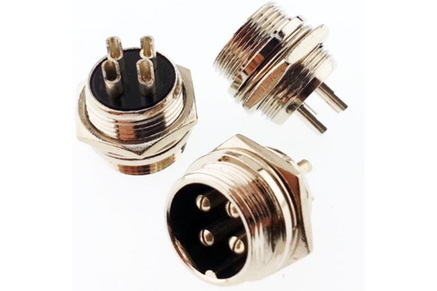 MIC KONNEKTOR ERKEK 4PIN