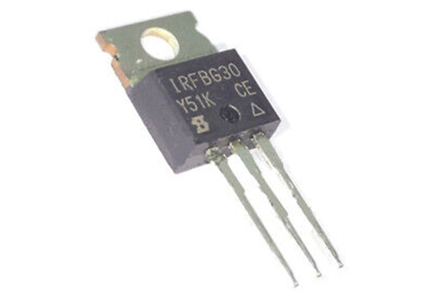 IRFBG30PBF - 1kV 3.1A 5?@10V,1.9A 125W 4V@250uA 1 N-Channel TO-220 MOSFET