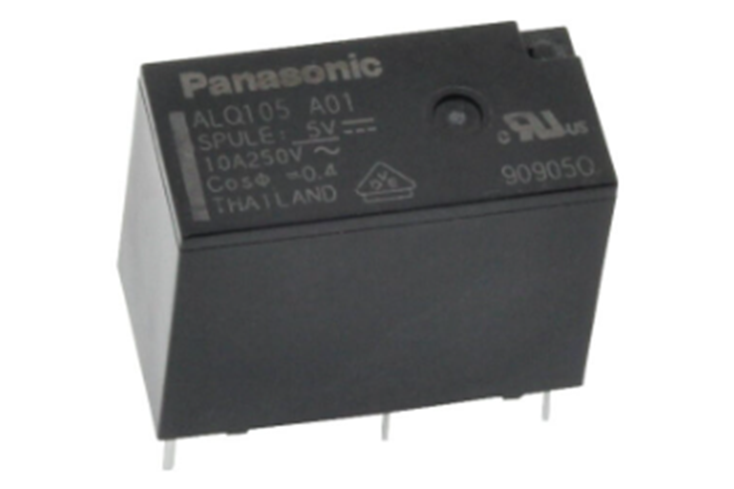 ALQ105A01 - RELAY POWER 10A 5VDC 1FormC PANASONIC